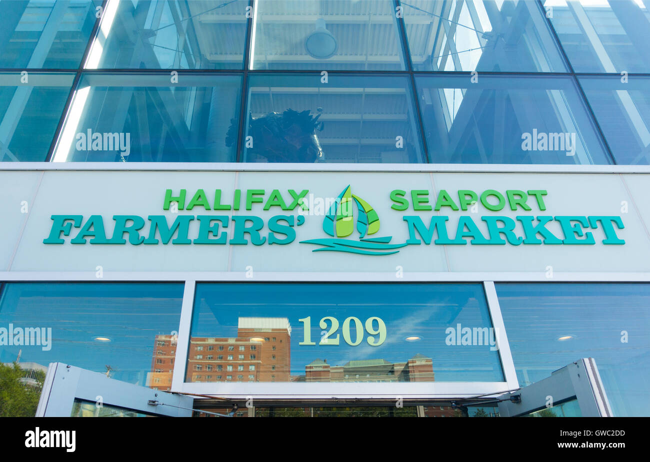 Halifax seaport farmers market Nova Scotia Canada Foto Stock