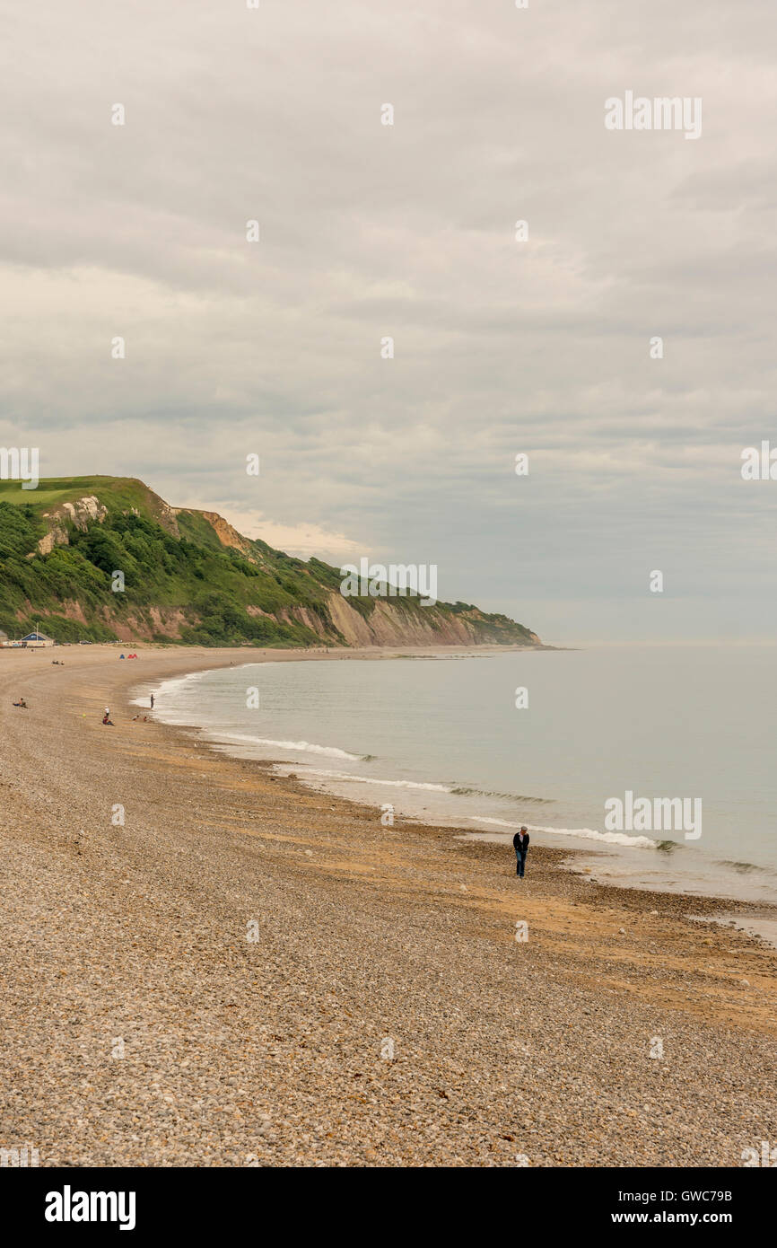 Seaton beach - Seaton, East Devon sulla costa sud ovest dell'Inghilterra. Foto Stock