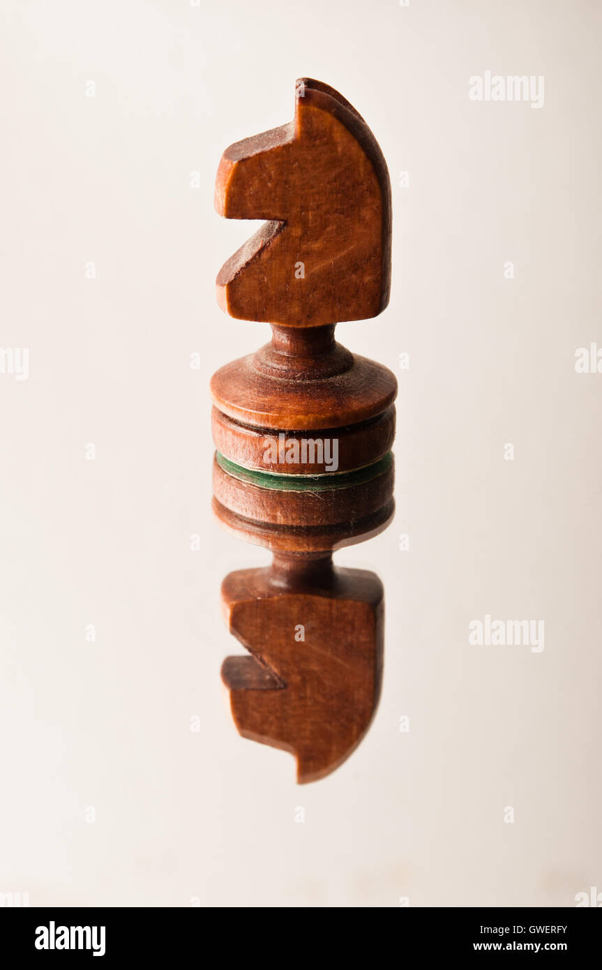 scacchi cavaliere Foto Stock