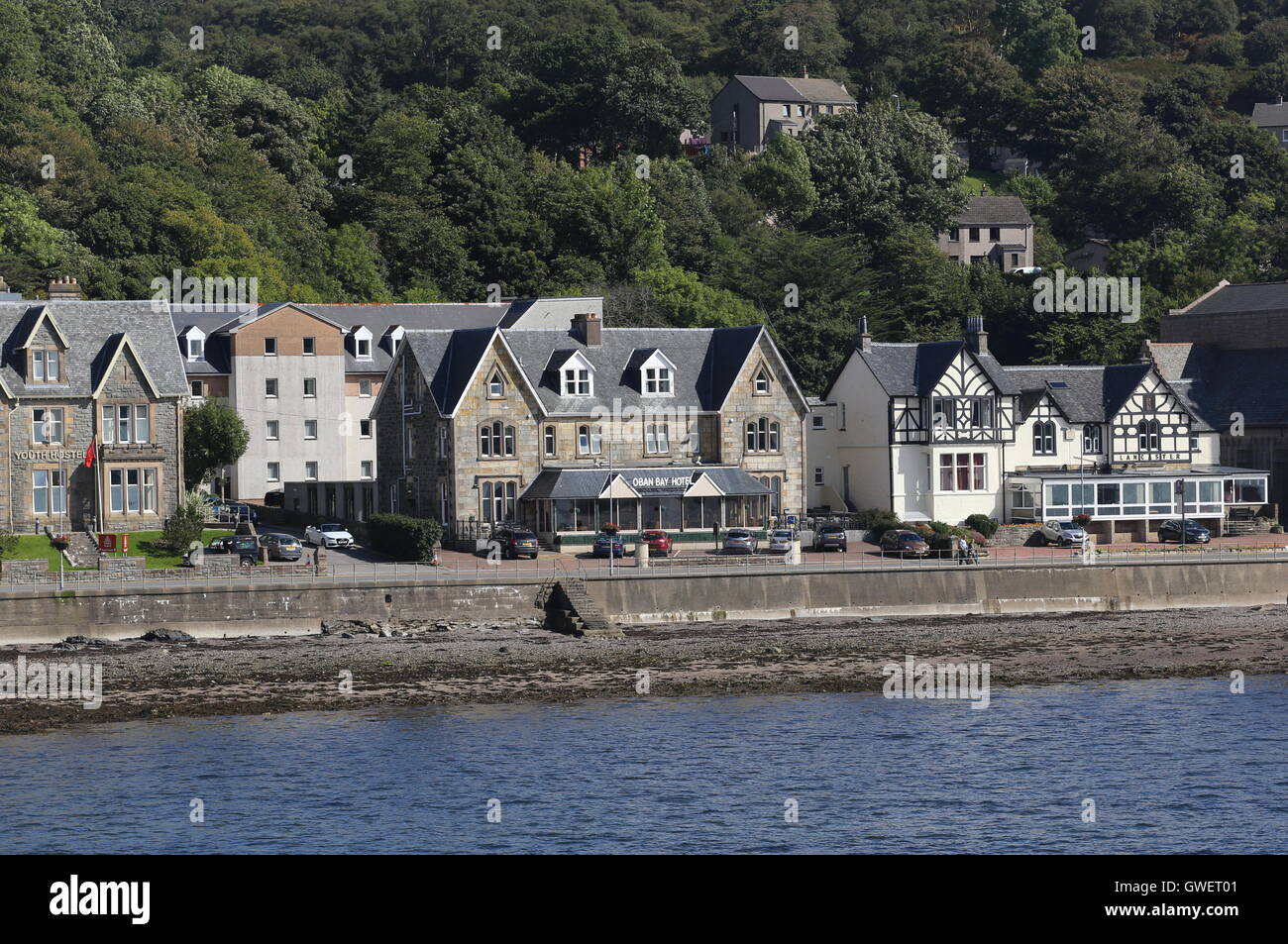 Oban Bay hotel oban scozia settembre 2016 Foto Stock