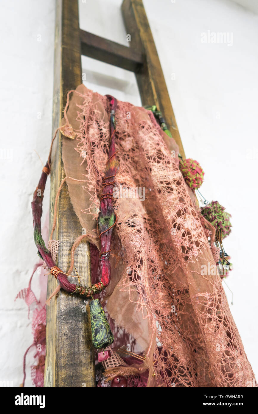 Fiber Art Foto Stock