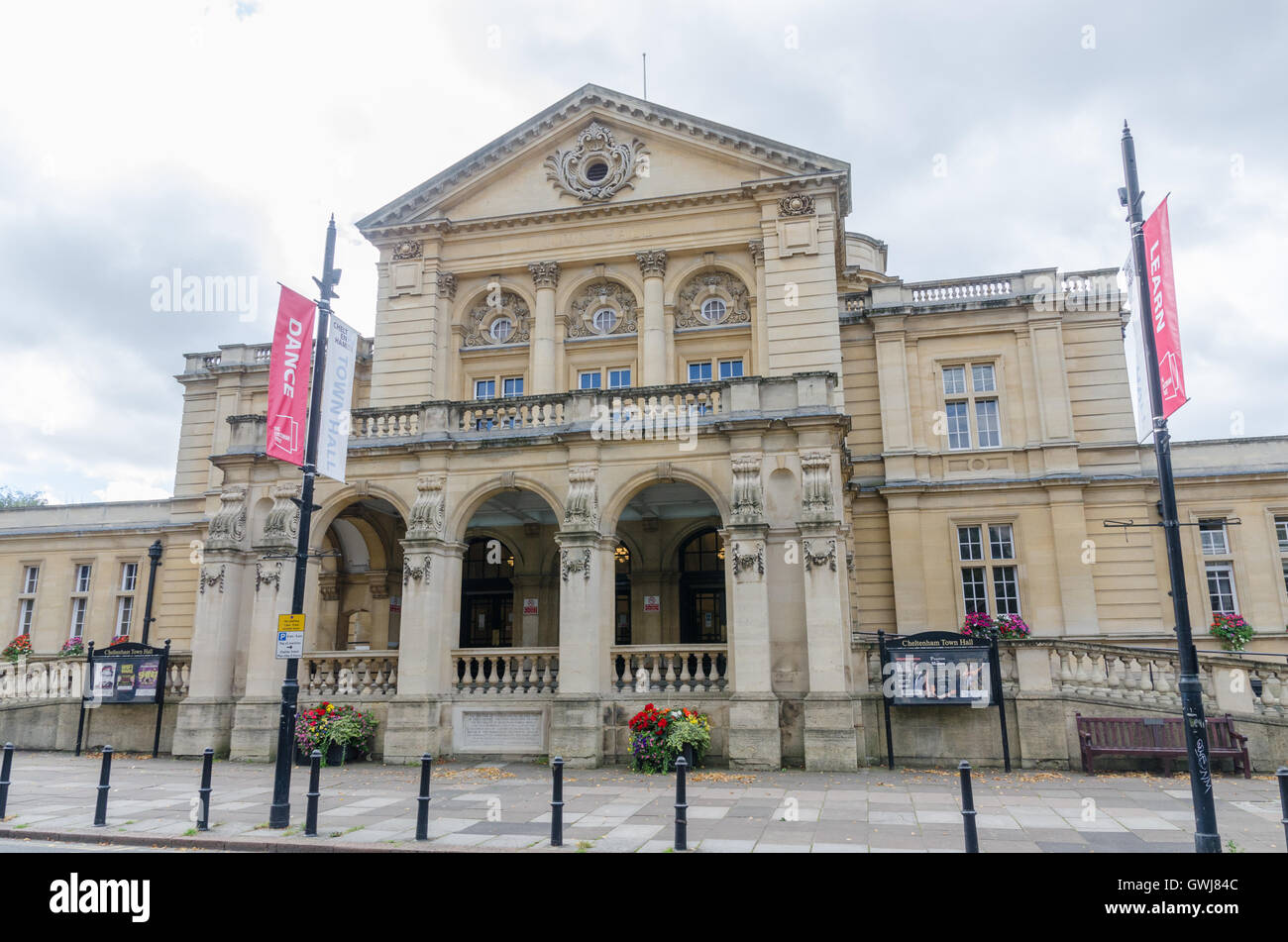 Municipio di Cheltenham in piazza imperiale, Cheltenham Foto Stock