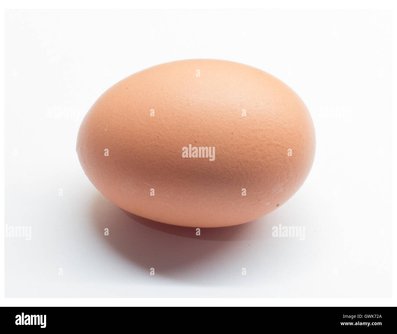 Un intervallo libero uovo Foto Stock