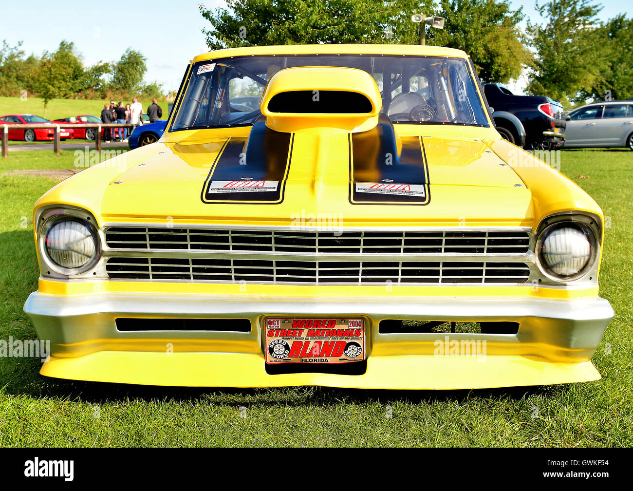 Classic Car Show tenutosi nel nord-est, Luglio 2018 Foto Stock