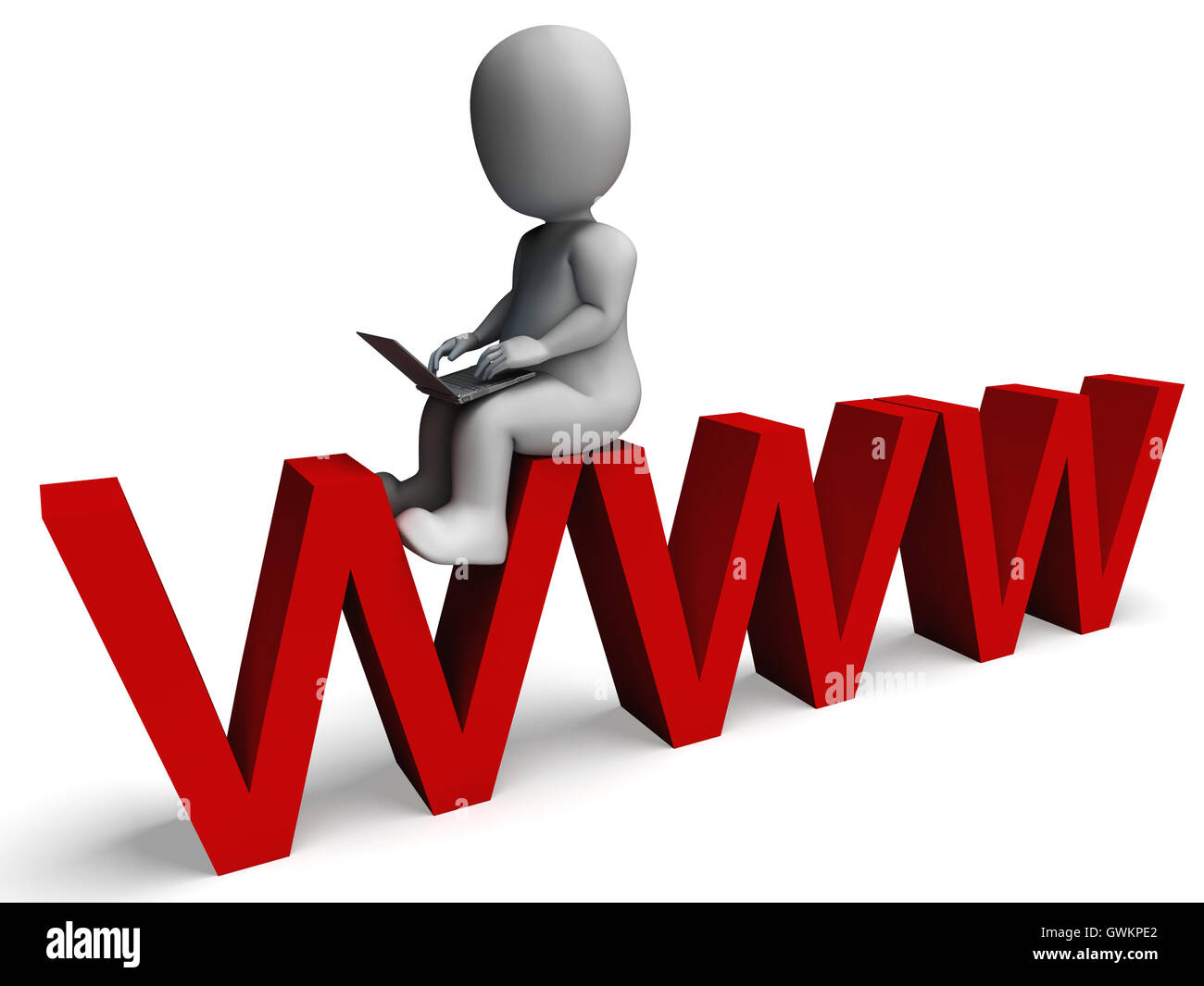 Www mostra World Wide Web Foto Stock
