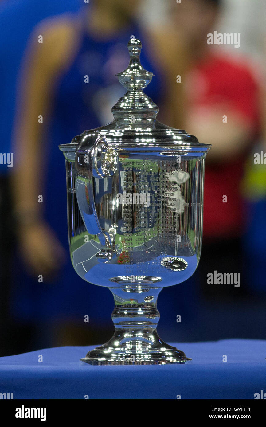 US Open Tennis Championship trophy Foto Stock