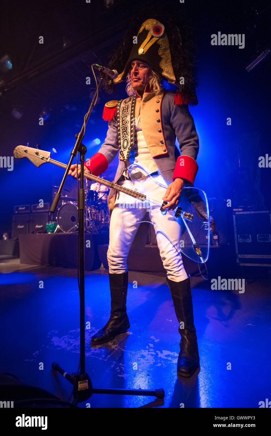 Il gruppo danese D-A-D si esibisce dal vivo al Paradise garage dotato di: Stig Pedersen dove: Lisboa, Portogallo quando: 2 Giu 2016 Foto Stock