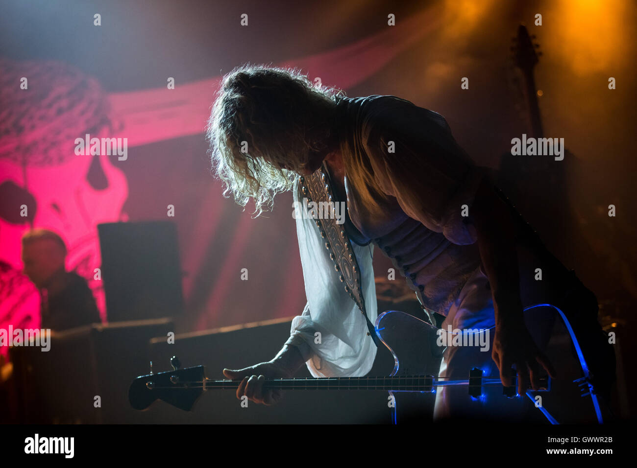 Il gruppo danese D-A-D si esibisce dal vivo al Paradise garage dotato di: Stig Pedersen dove: Lisboa, Portogallo quando: 2 Giu 2016 Foto Stock