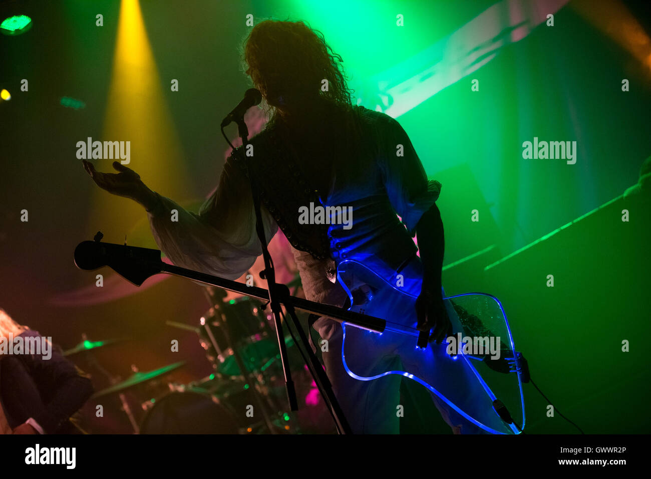 Il gruppo danese D-A-D si esibisce dal vivo al Paradise garage dotato di: Stig Pedersen dove: Lisboa, Portogallo quando: 2 Giu 2016 Foto Stock