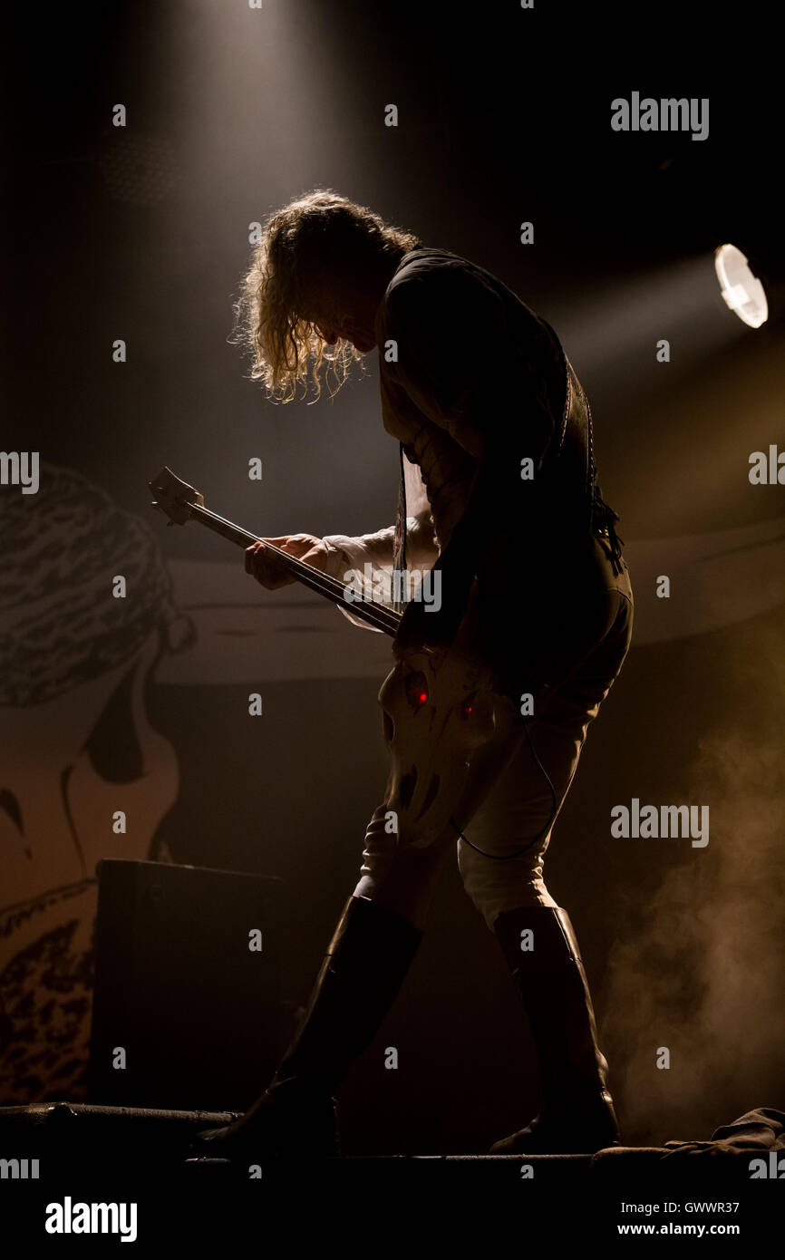 Il gruppo danese D-A-D si esibisce dal vivo al Paradise garage dotato di: Stig Pedersen dove: Lisboa, Portogallo quando: 2 Giu 2016 Foto Stock