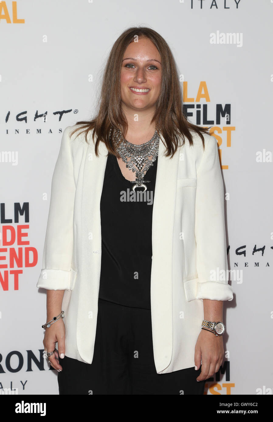 2016 Los Angeles Film Festival - 'L' Hollars Premiere - Arrivi con: Allyson Seeger dove: Culver City, California, Stati Uniti quando: 03 Giu 2016 Foto Stock