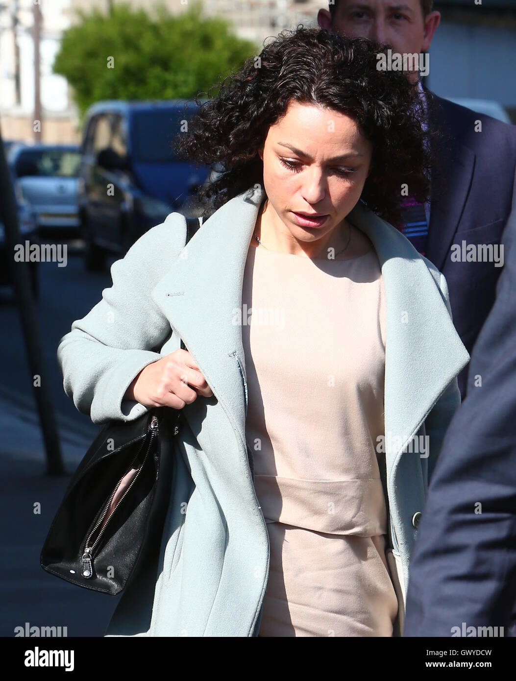 Dott.ssa Eva Carneiro arriva a Londra Sud Employment Tribunal per la sua costruttiva licenziamento caso contro Chelsea FC con: Dott.ssa Eva Carneiro dove: Londra, Regno Unito quando: 06 Giu 2016 Foto Stock