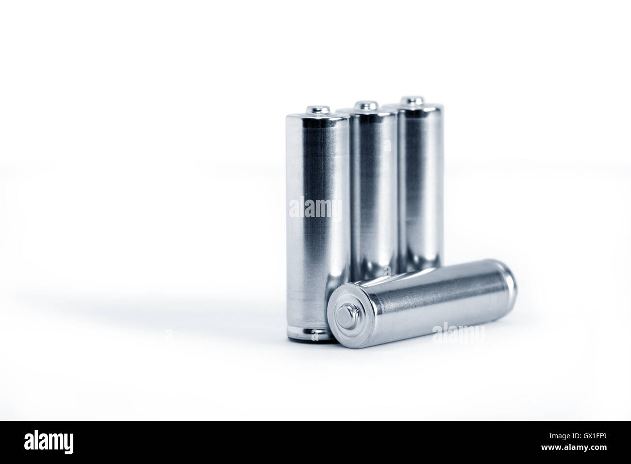 Set di batterie Foto Stock