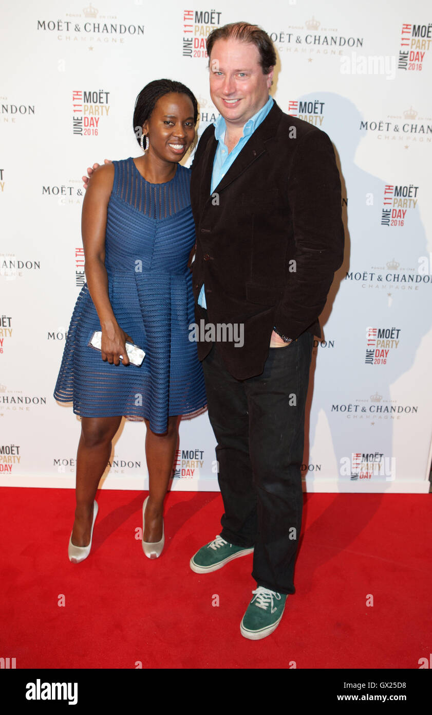 Moët & Chandon ora o Neverland parte dotate di: Sofia Davis dove: Londra, Regno Unito quando: 11 Giu 2016 Foto Stock