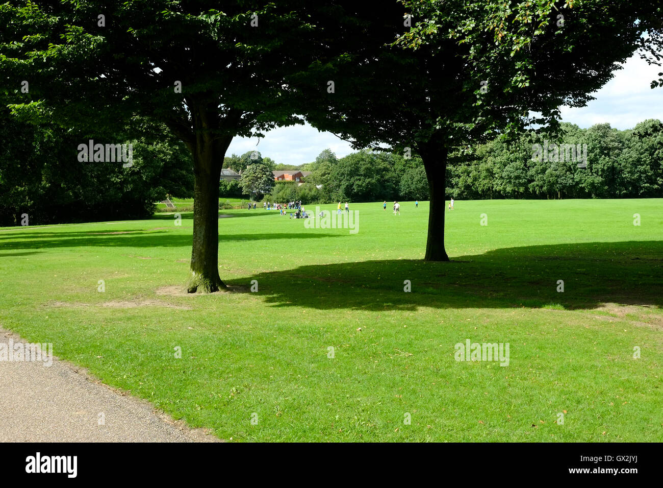 Astley Park, Chorley Lancashire Foto Stock