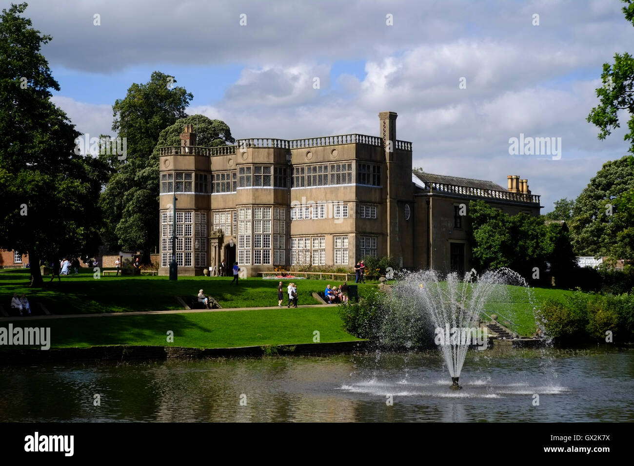 Astley Hall, Astley Park, Chorley Lancashire Foto Stock