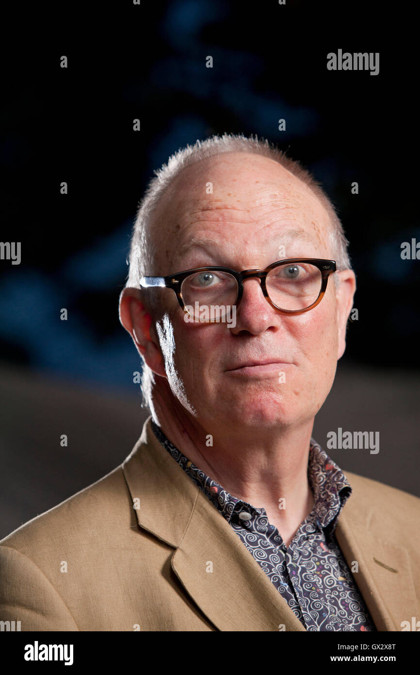 Ian Buruma, l'olandese scrittore e storico, al Edinburgh International Book Festival. Edimburgo, Scozia. 23 Agosto 2016 Foto Stock