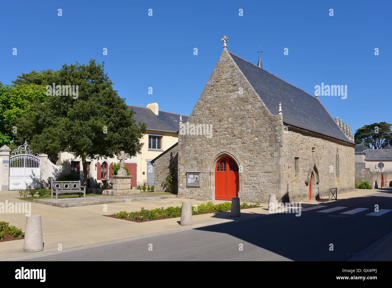 Cappella di Le Pouliguen in Francia Foto Stock