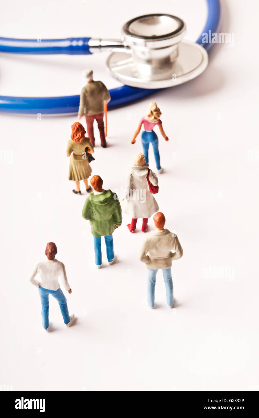 Pubblica Assistenza medica nozione Foto Stock