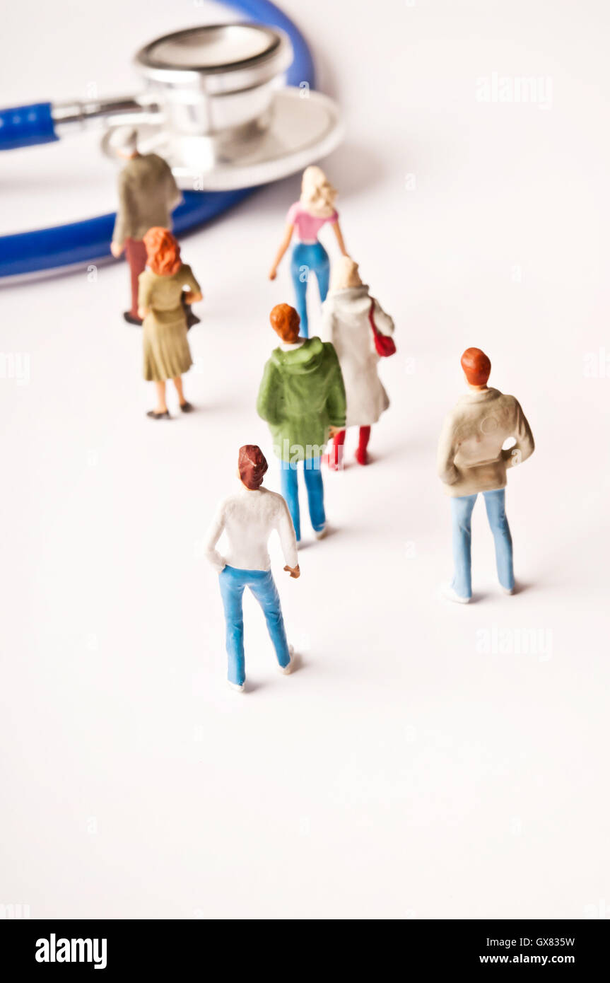 Pubblica Assistenza medica nozione Foto Stock