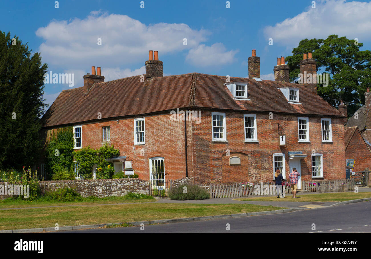 Jane Austen's House,Chawton ,Hampshire ,l'Inghilterra. Foto Stock