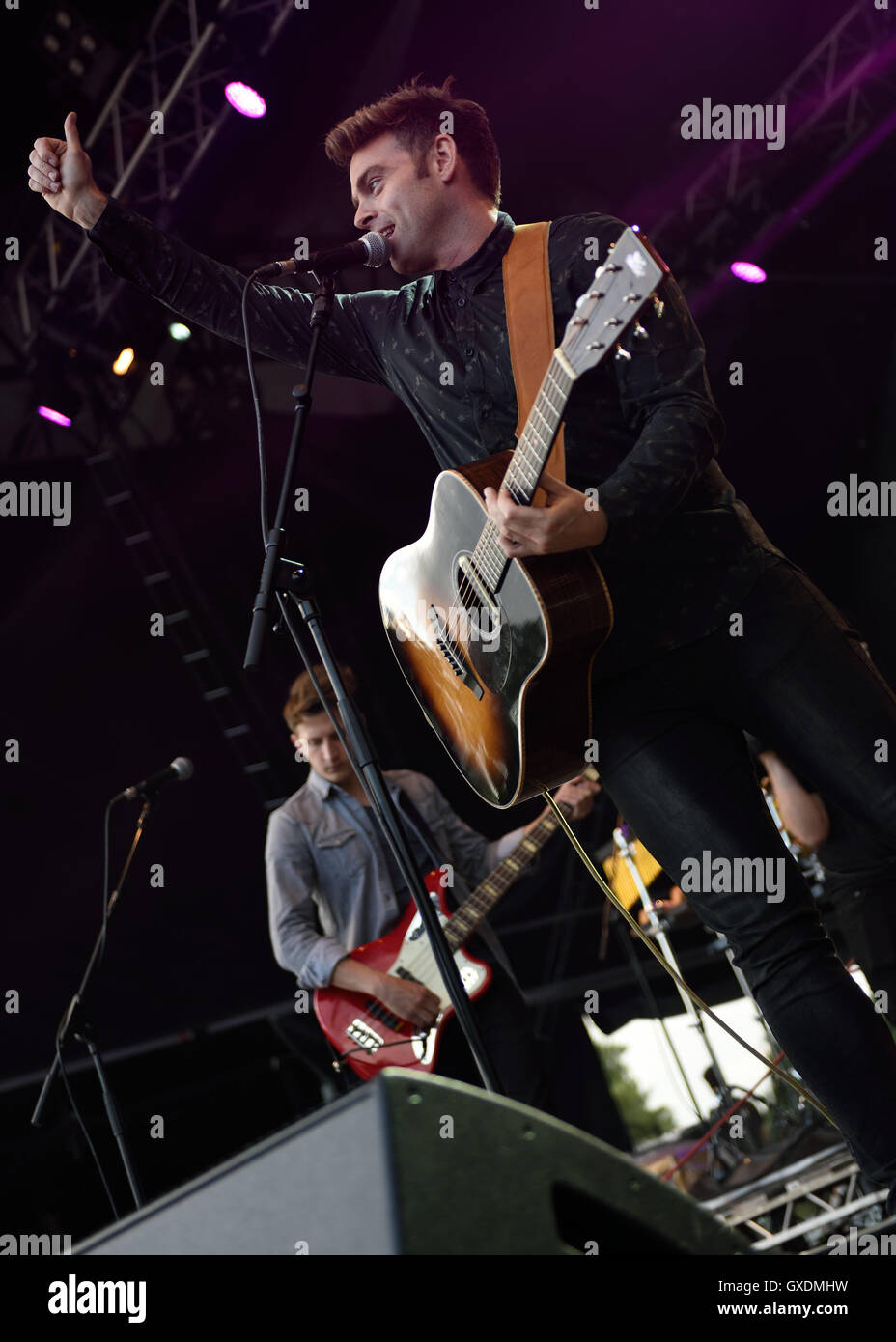 Simply Red headline al primo Kew La musica venduta out show della stagione 2016 con: Ben Montague dove: Londra, Regno Unito quando: 12 Lug 2016 Foto Stock