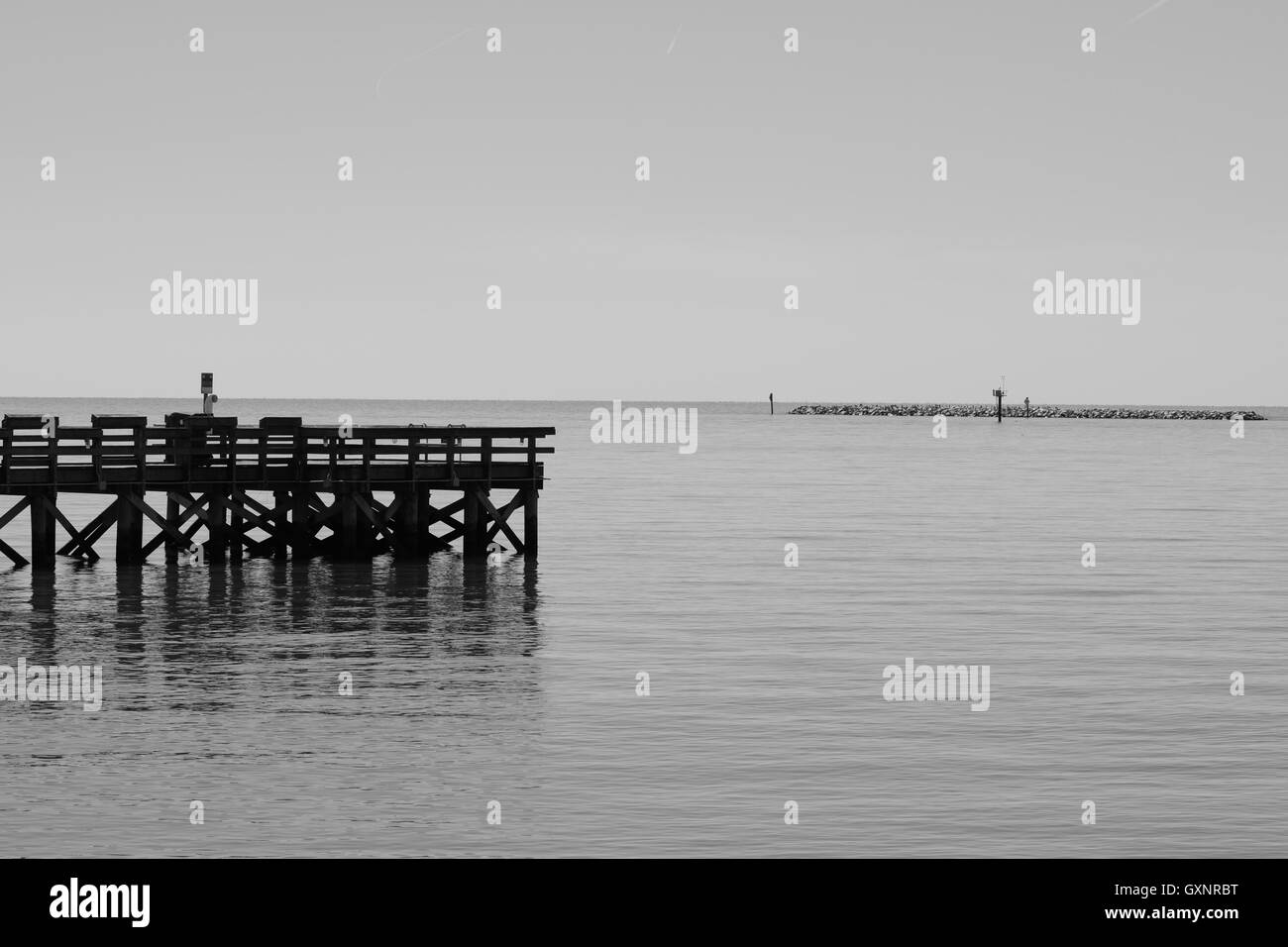 La calma prima della tempesta Foto Stock