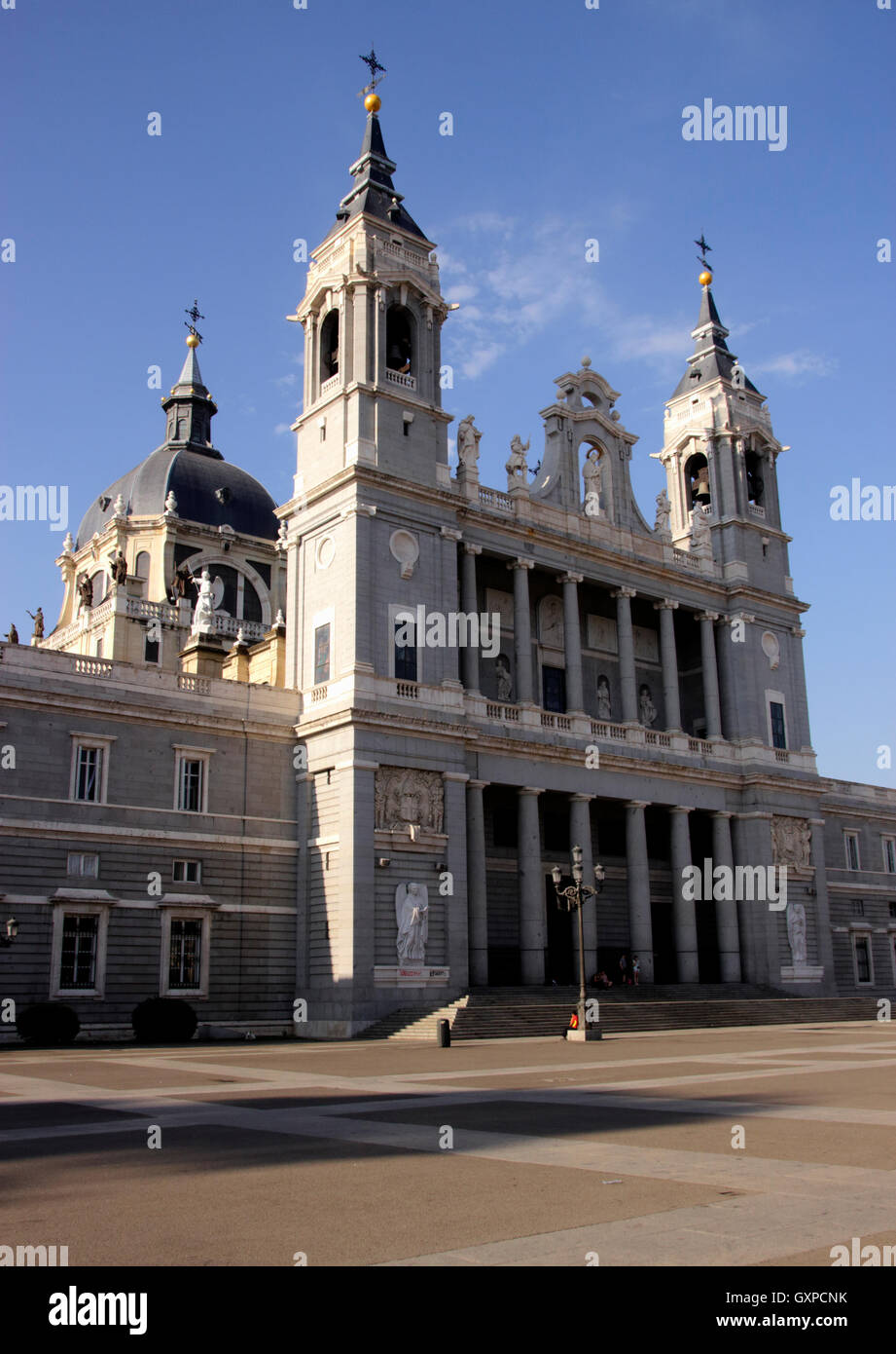 Catedral de la Almudena Madrid Spagna Foto Stock