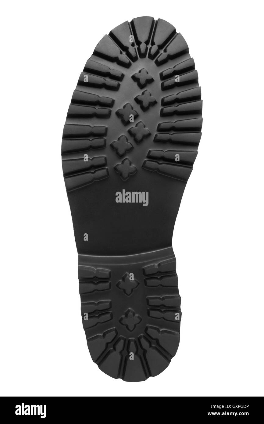 Bellissimi e moderni suola su sfondo bianco Foto Stock