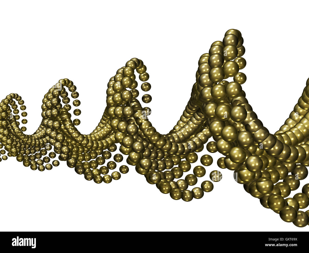 Golden Helix Foto Stock