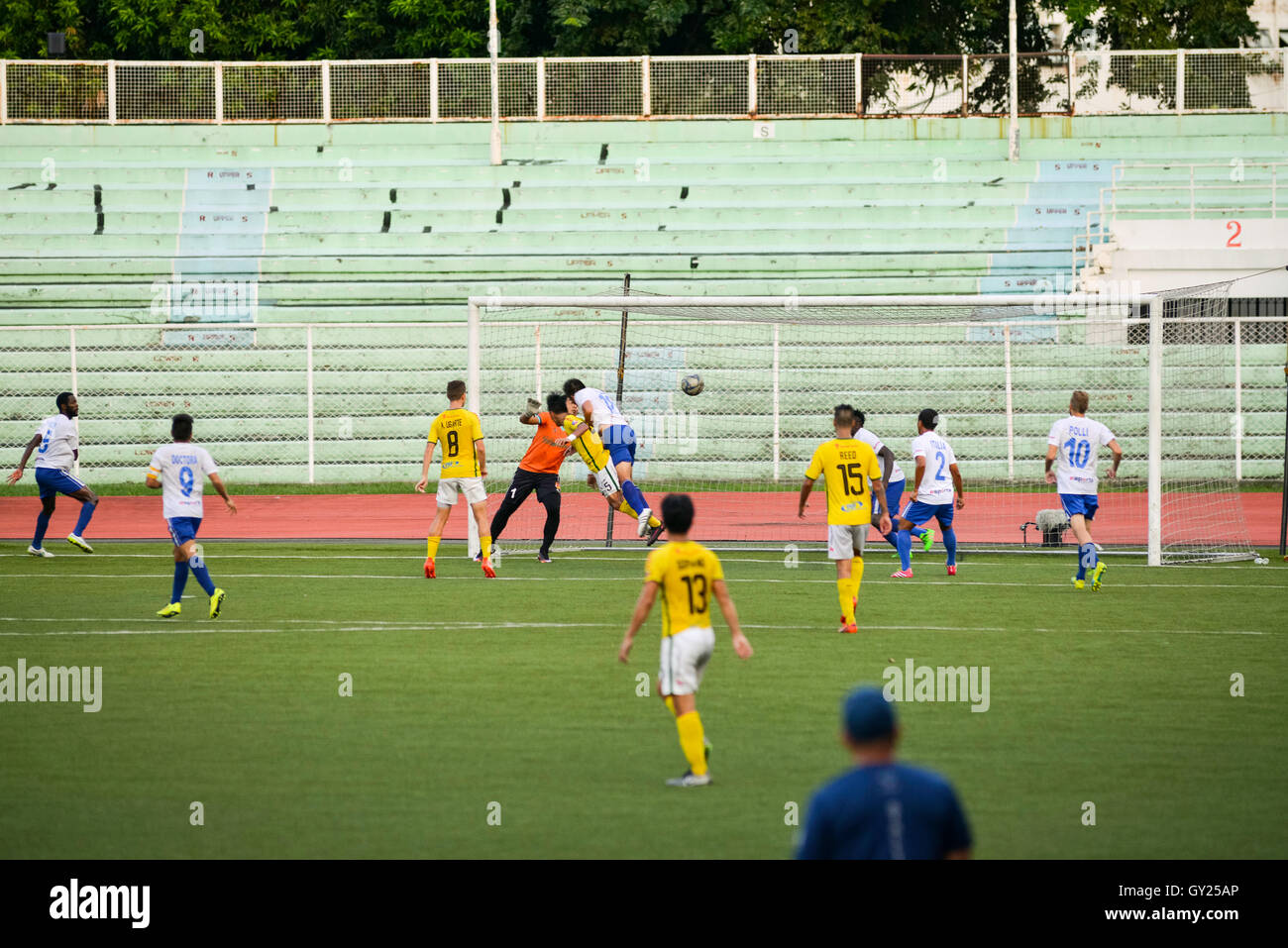 Il calcio professionista filippine, Regno League - Kaya vs Stalloni Foto Stock
