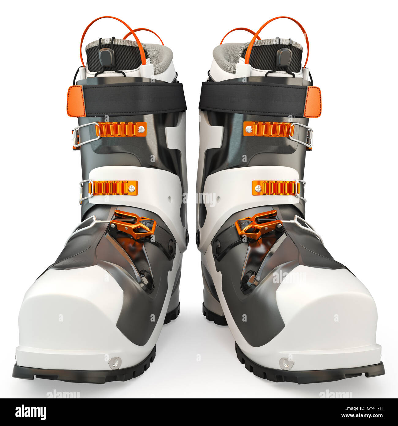 Stivali moderno 3D render Foto Stock