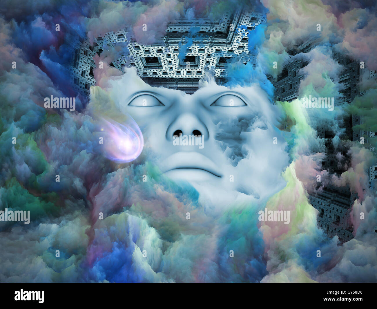 Nella Terra dei Sogni dimenticati. Foto Stock