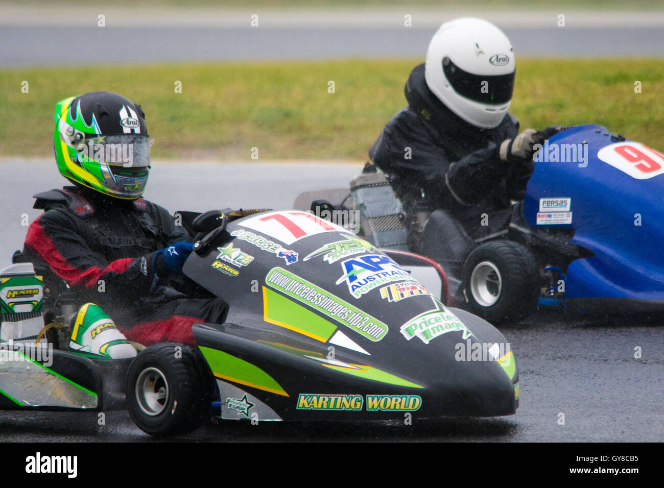 Sydney, Australia. 18 Settembre, 2016: Giorno 2 del Nuovo Galles del Sud motore campionato gara Round 7 a Sydney Motorsport Park. Questo motore NSW gara del Campionato round featured categorie come HQ Holdens, sport berline, Formula Vee, Supersports, Aussie Racing Cars, vetture di Formula, il miglioramento della produzione e della Superkarts. Credito: mjmediabox/Alamy Live News Foto Stock