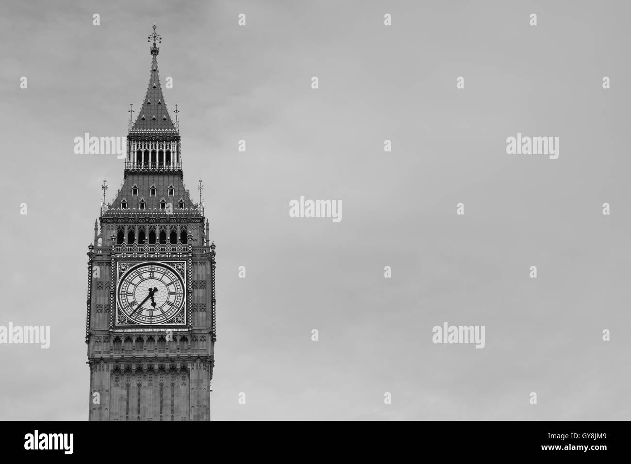 Big Ben Il Parlamento Londra Inghilterra REGNO UNITO Foto Stock