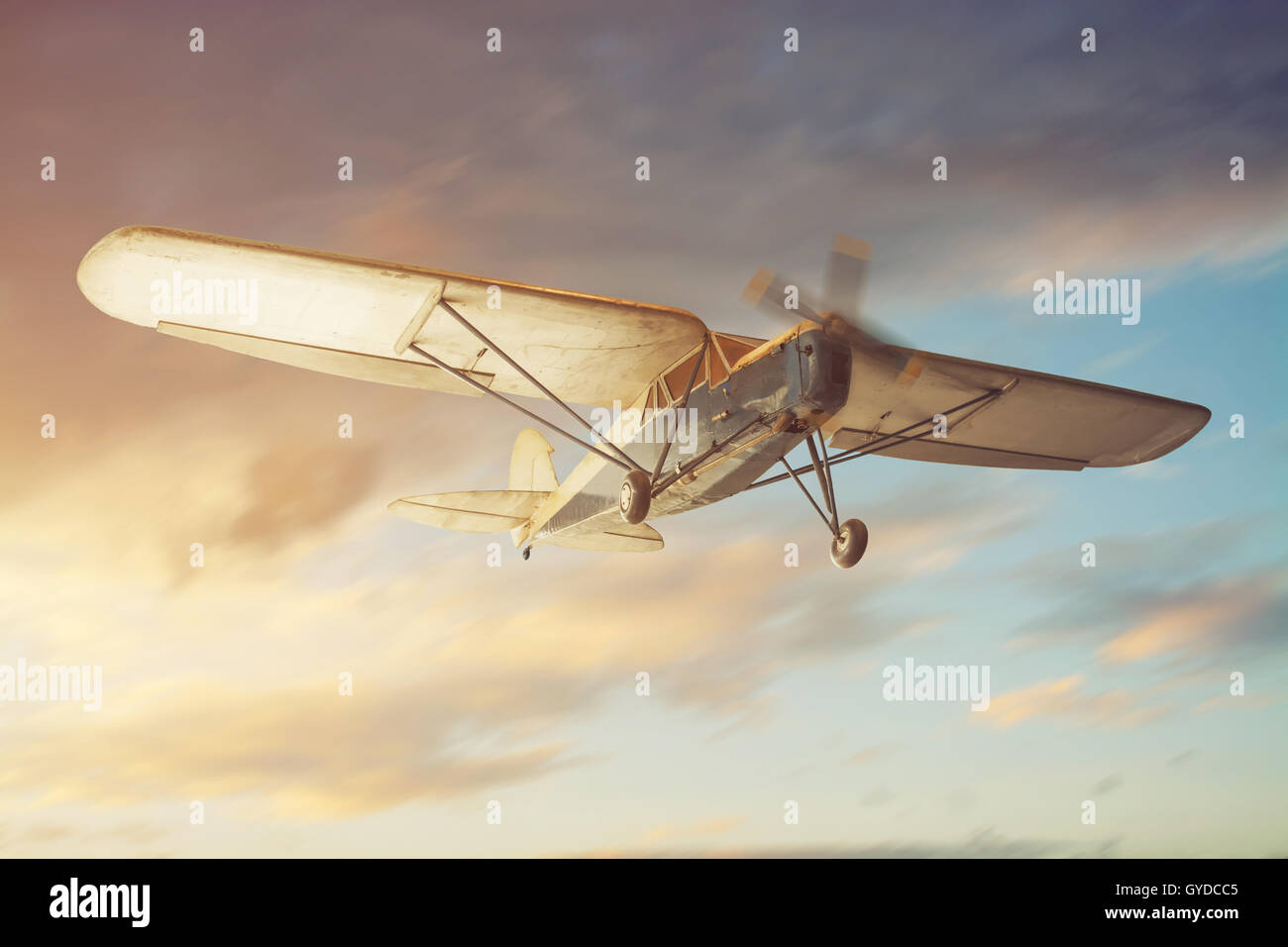 Vecchio aereo classico dell'aria Foto Stock