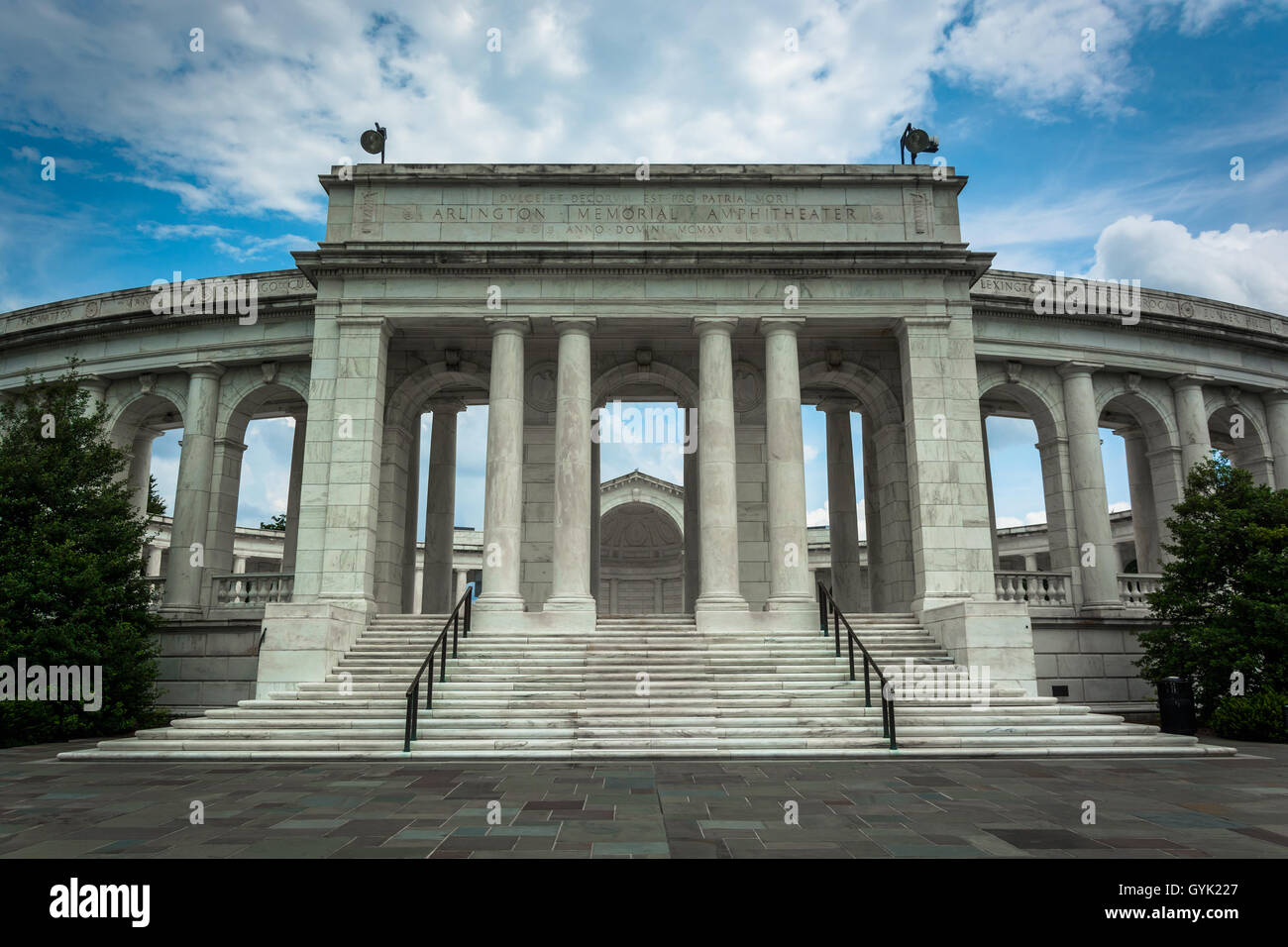 L'Arlington Memorial anfiteatro presso il Cimitero Nazionale di Arlington, in Arlington, Virginia. Foto Stock