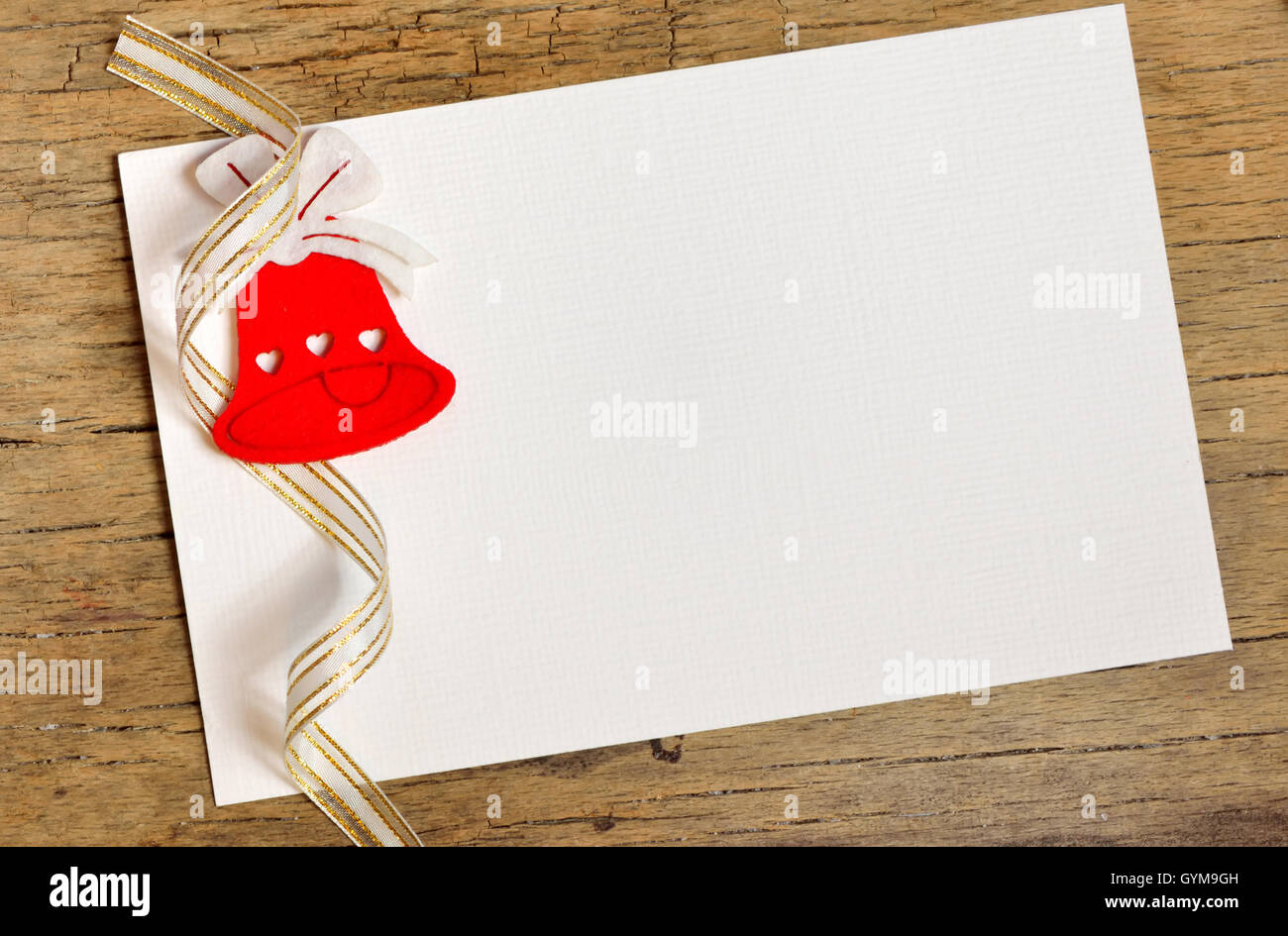 Natale decorazione campana Foto Stock