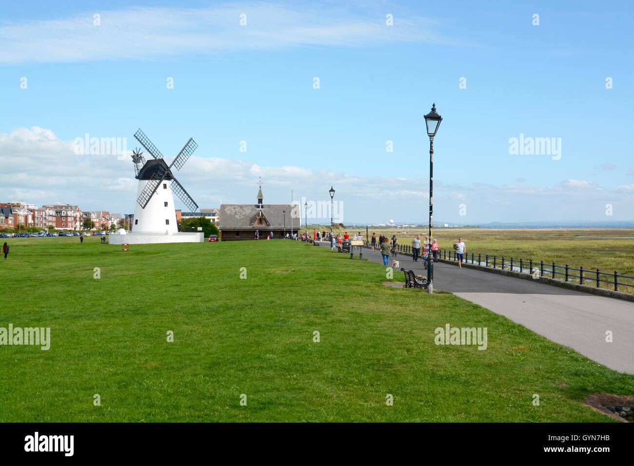 Mulino a vento Lytham Foto Stock