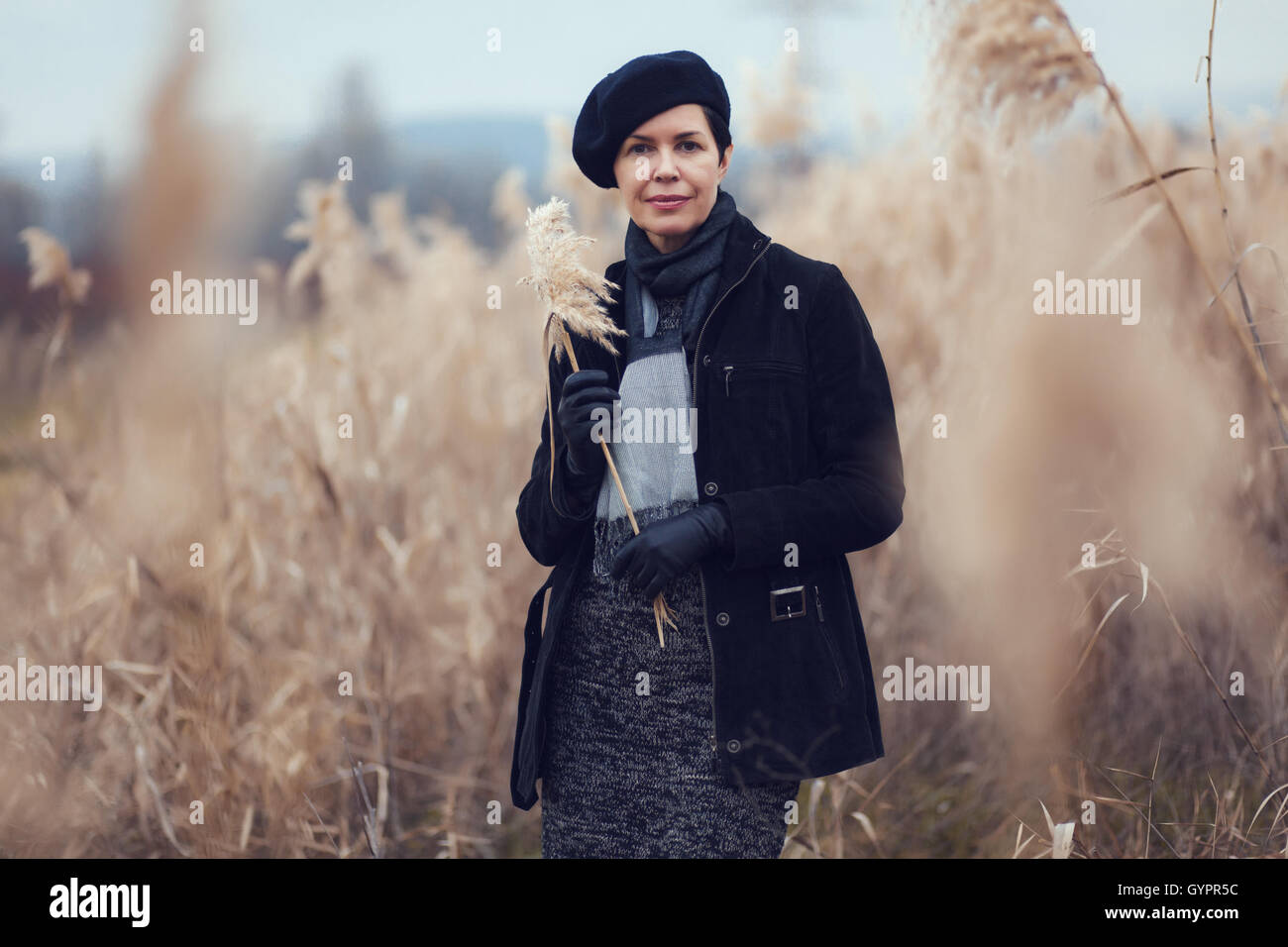 Passeggiata d'autunno Foto Stock