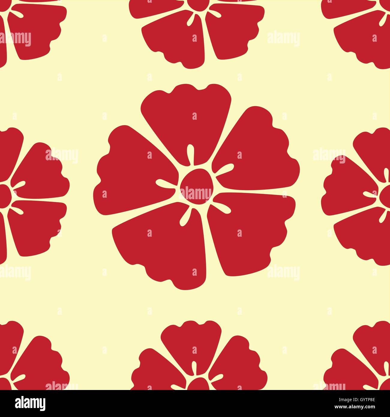 Fiore di Ciliegio fiori seamless sfondo pattern Illustrazione Vettoriale