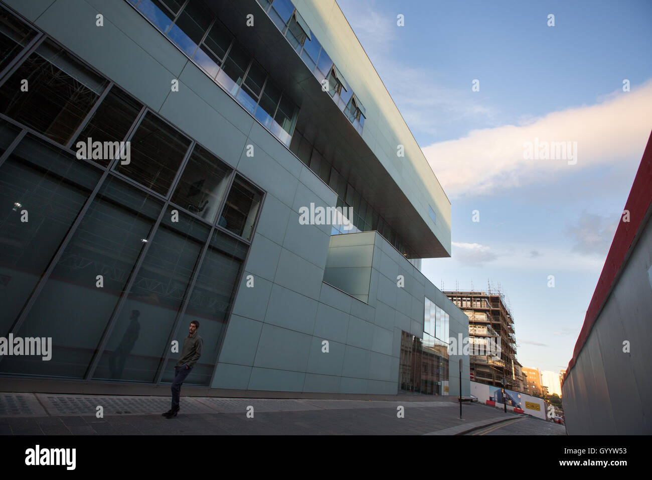 L'edificio di Reid a Glasgow School of Art, progettato da Steven Holl Architects, a Glasgow in Scozia. Foto Stock