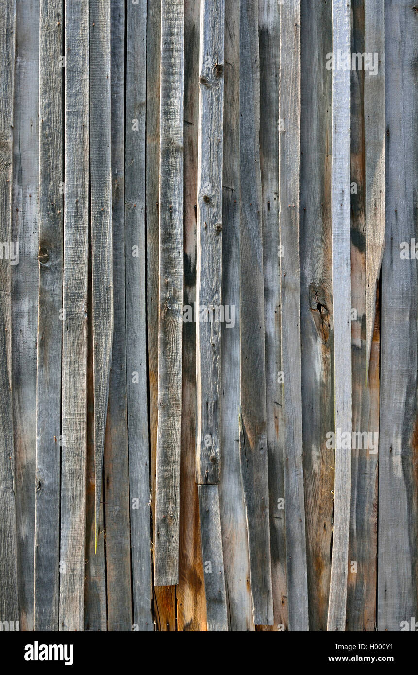 parete di legno Foto Stock