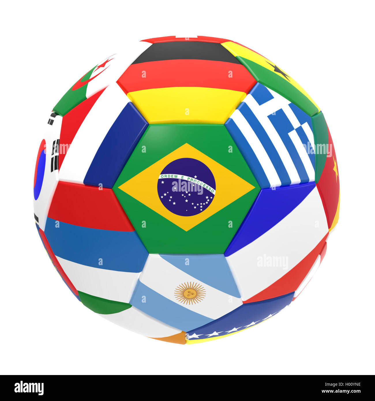 Bandiere di calcio immagini e fotografie stock ad alta risoluzione - Alamy