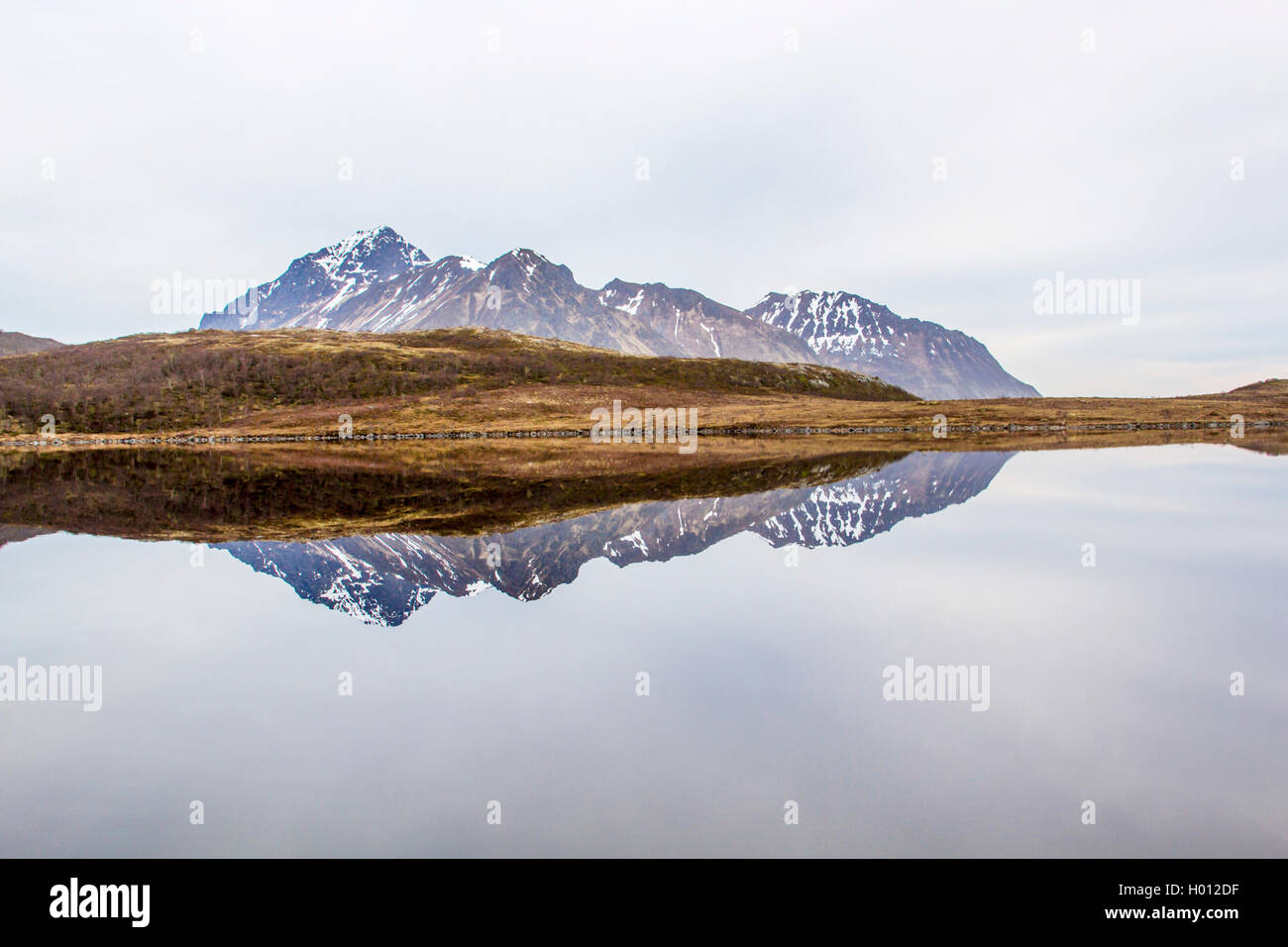 Paesaggi costieri, Lofoten, Norvegia, Isole Lofoten Foto Stock