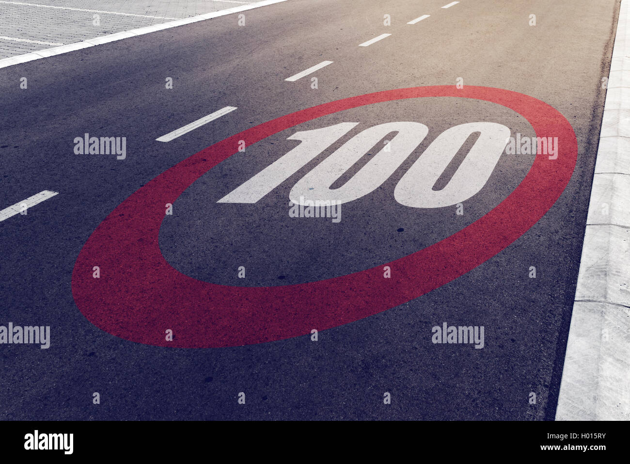 100 km/h o mph la guida