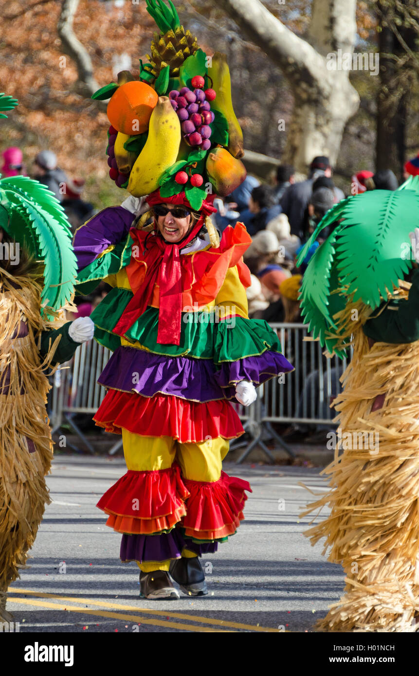 Das Kostümland Costume di Carnevale da Frutta, da Donna, per Feste a Tema,  Party, Festival, Frutta, Cesto per Frutta, Costumi di Gruppo, Addio al