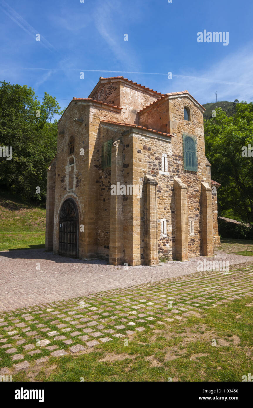 San Miguel de Lillo, pre-romanica secolo IX Foto Stock