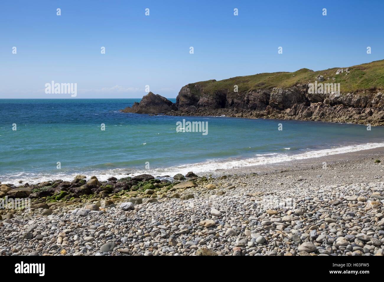 Aber Mawr, Pembrokeshire, Galles, Gran Bretagna Foto Stock Aber Mawr, Pembrokeshire, Galles, Gran Bretagna Foto Stock