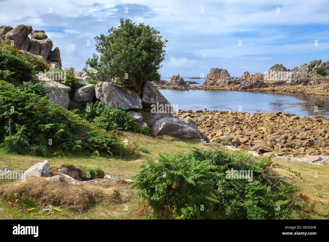 Periglis, Sant Agnese, isole Scilly, Inghilterra Foto Stock